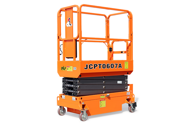 JCPT0607A mobile 5.90m 12V/0.8kW Self-propelled Scissor Lifts(Electric Mini Type)